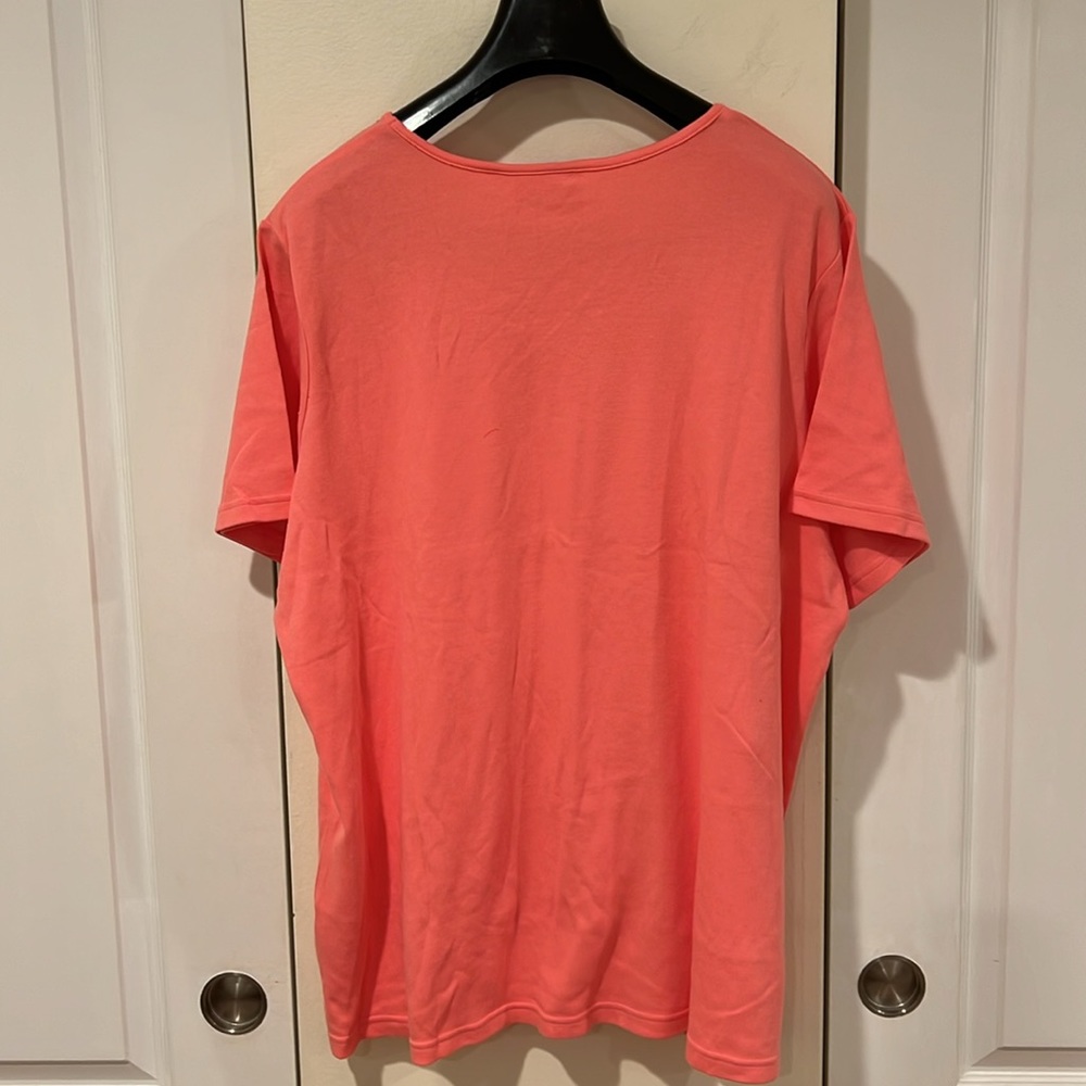 🌟Quacker Factory Silver Studded Tee🌟 - Picture 5 of 5